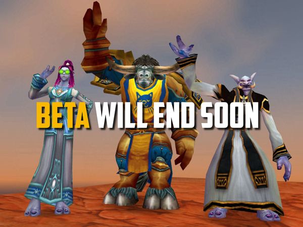 Closed beta test will will end on July 12.
