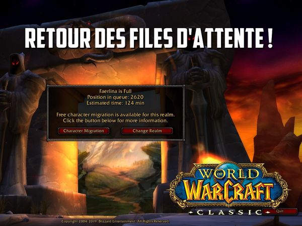 file d'attente wow classic