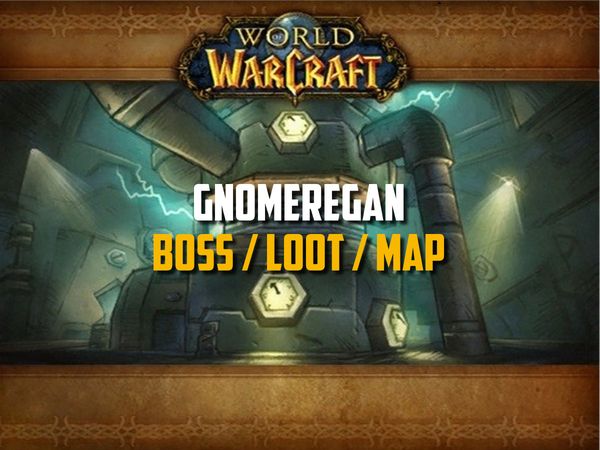 Classic WoW - Gnomeregan Guide (Boss, Loot, Map)