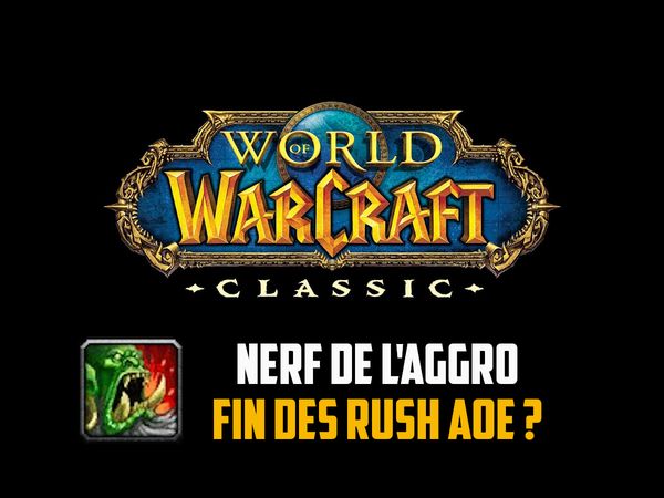 Nerf de l'aggro du cri Démoralisant : Fin des Rush AOE ?