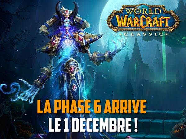 La phase 6 arrive le 1er Décembre !