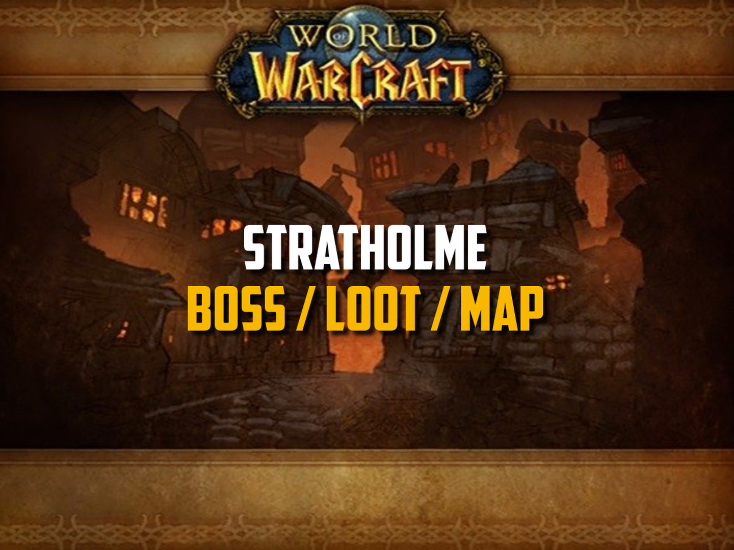 Classic Wow Stratholme Guide Boss Loot Map Quest