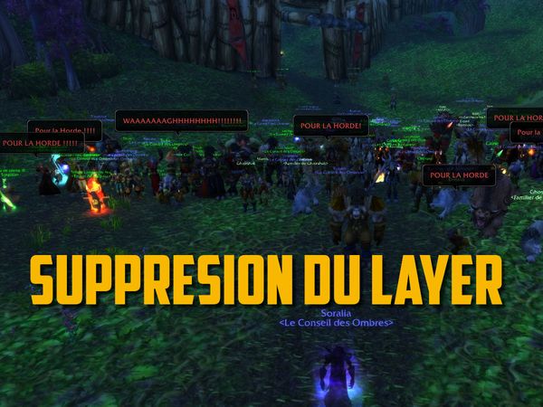 Suppression du layer sur plusieurs serveurs