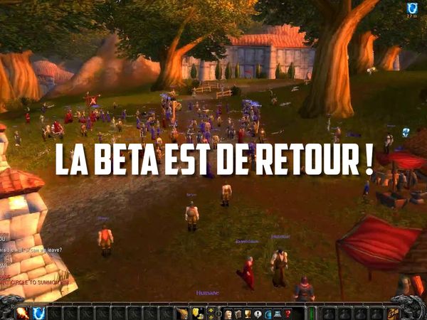 WoW Classic Beta has returned