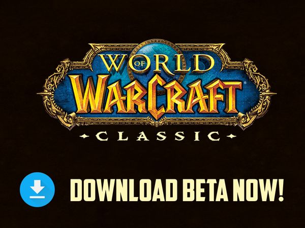 Classic WoW Beta is announced