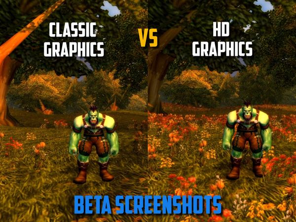 Classic WoW : First screenshots of the beta