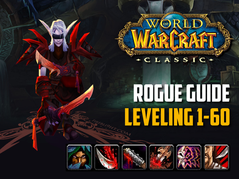 rogue wow classic leveling 1-60