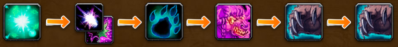 druid leveling classic wow rotation