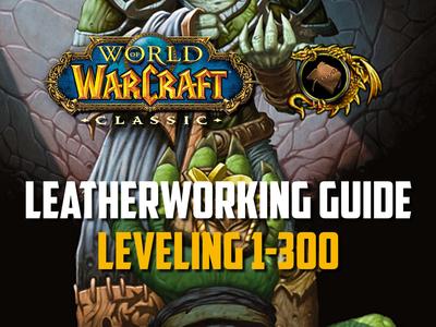 leveling Leatherworking guide 1-300