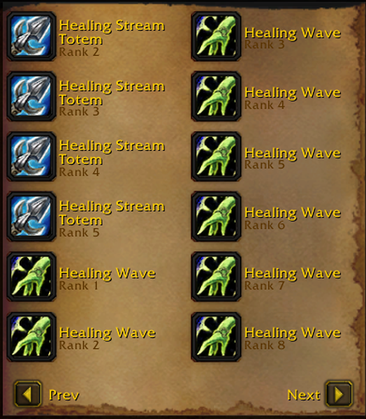 Pretre heal pve hl wow classic