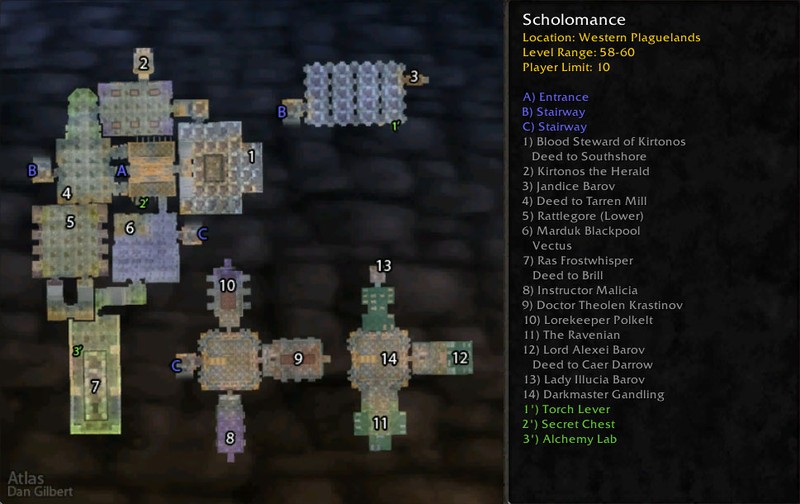 Scholomance boss location