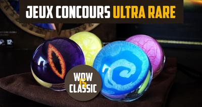 jeu concours wow classic orbes de raids