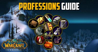 wow classic guide des professions