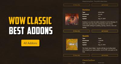 wow classic guide des addons