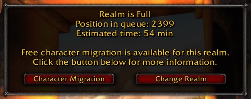 migration wow classic