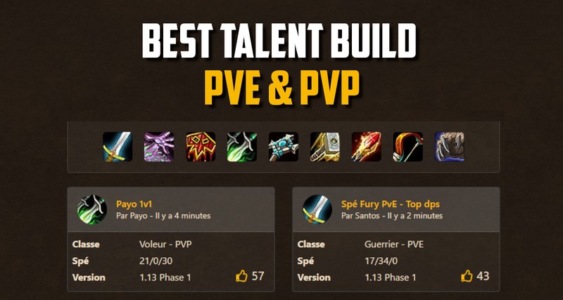 Best Builds for PvE and PvP