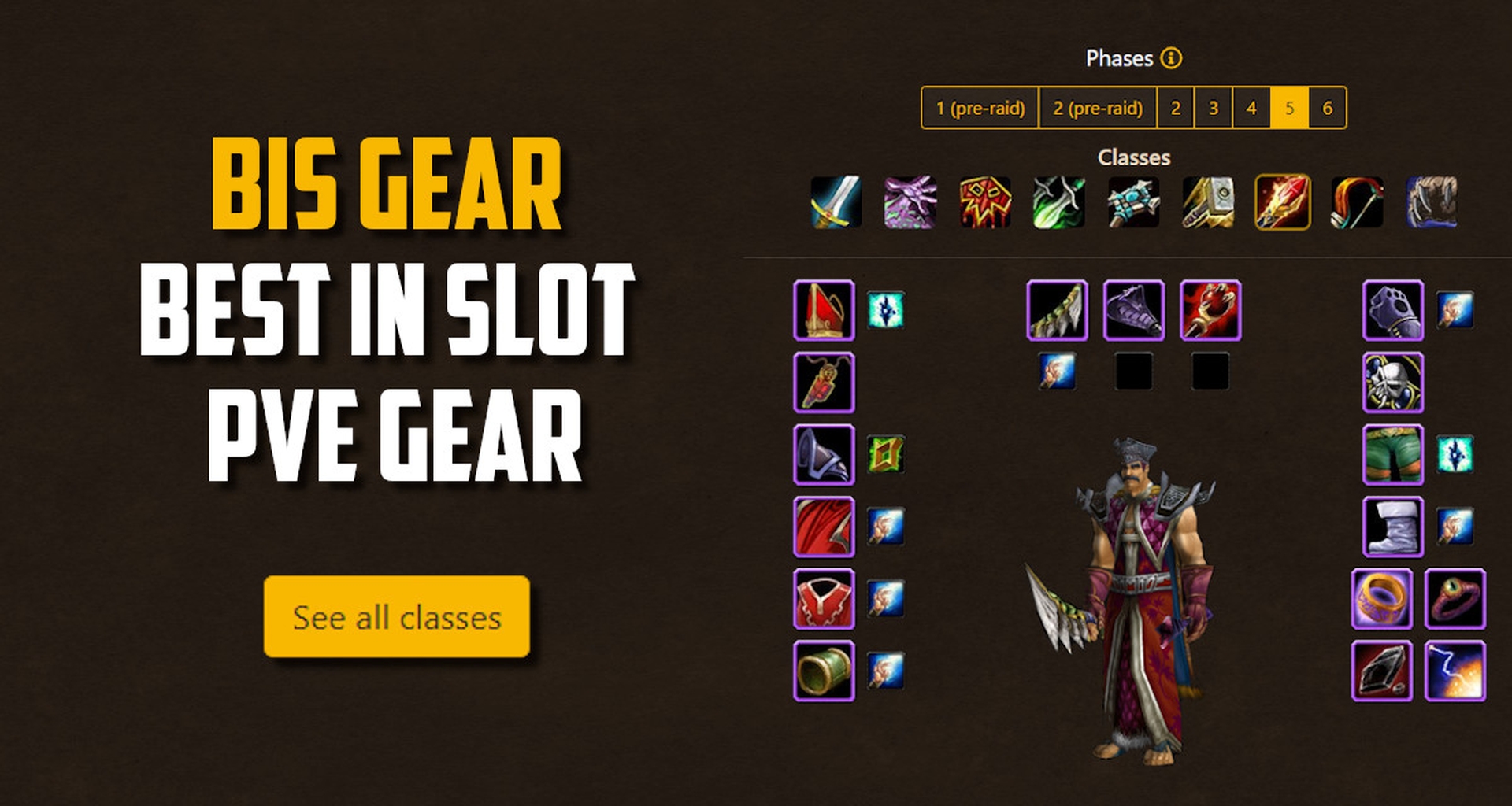 Wow Class Chart