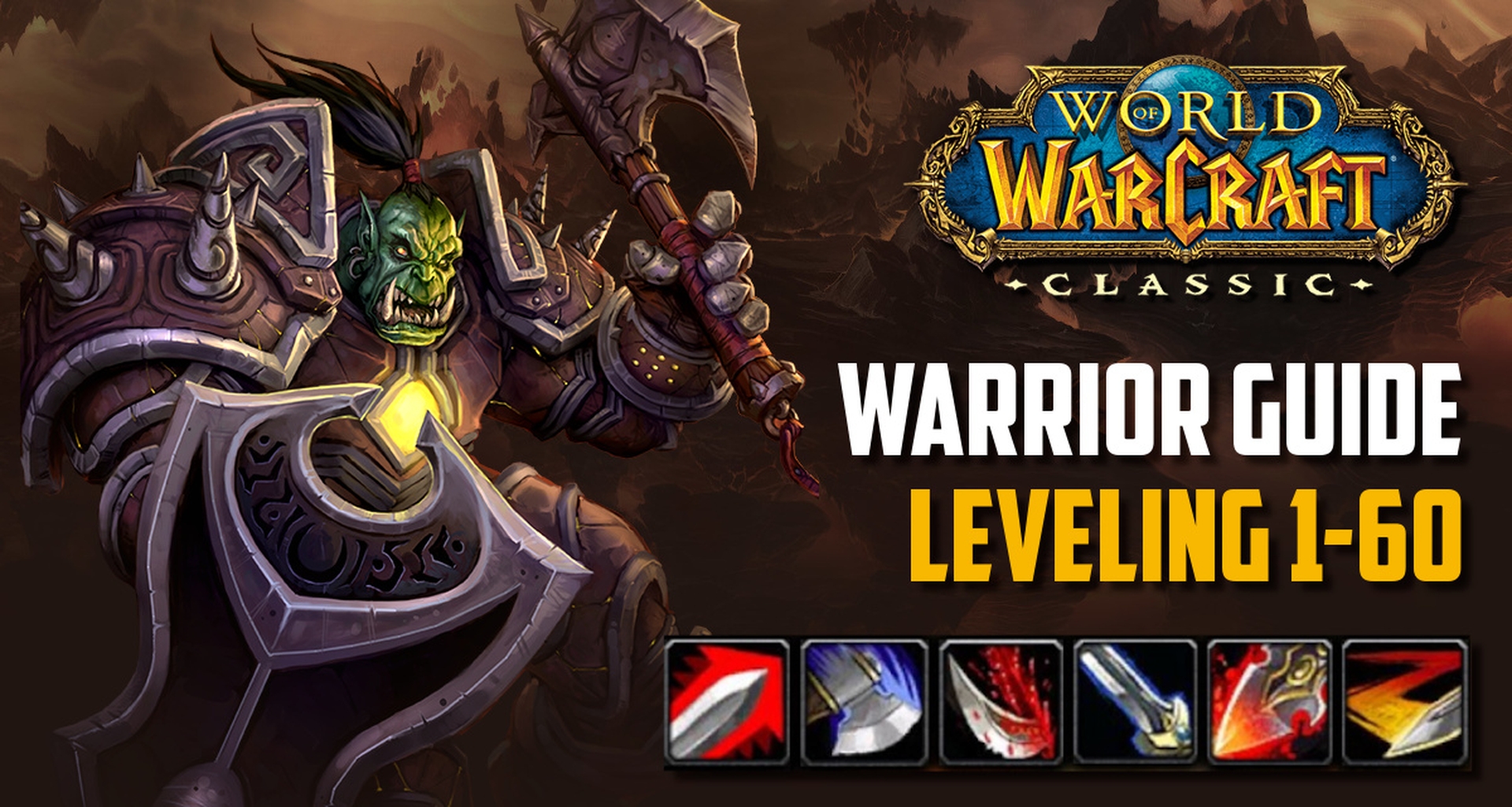 Classic Wow Warrior Leveling Guide 1 60 Best Tips