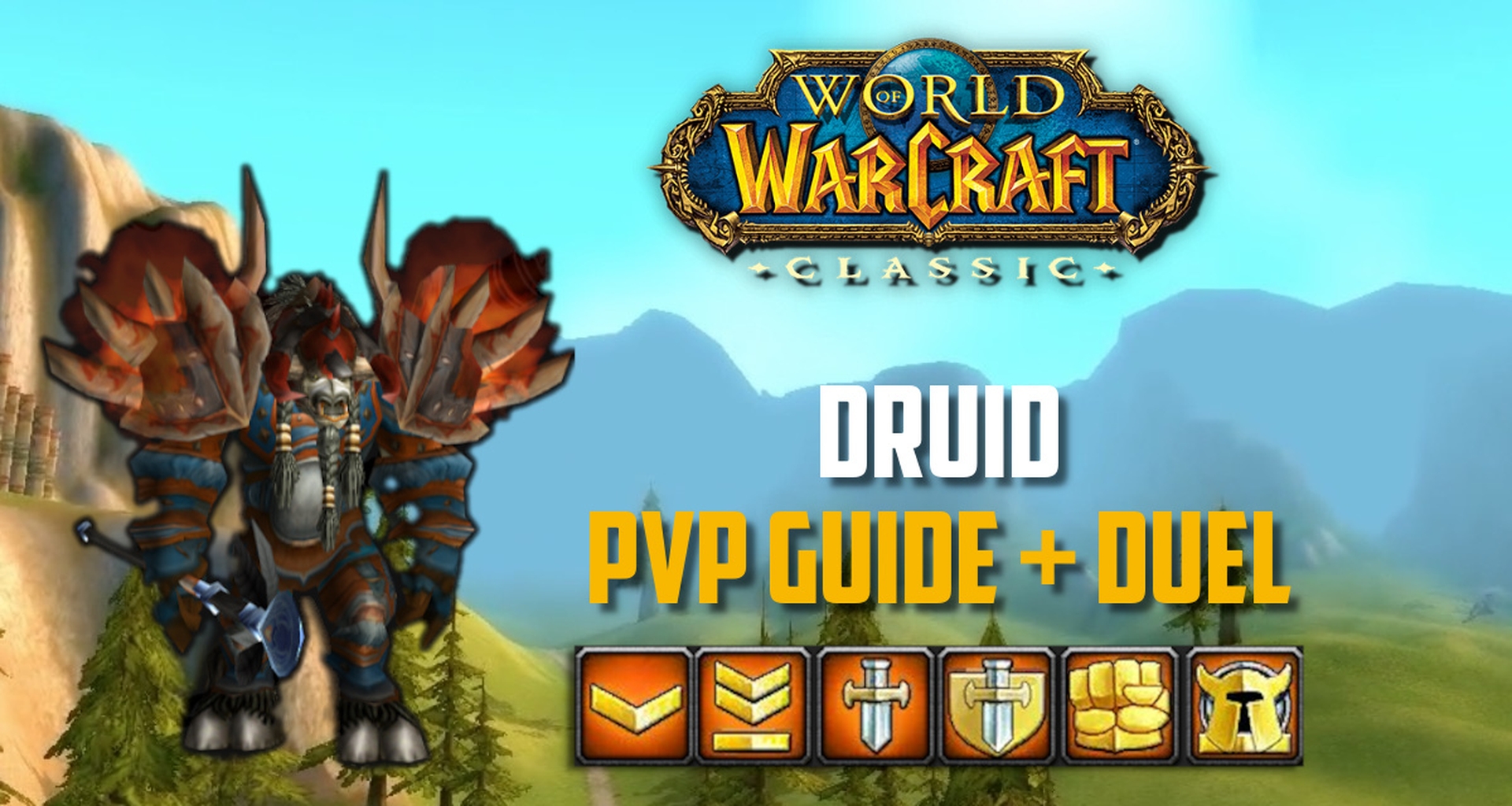 Wow Classic Druid Pvp Guide Specs Duel Bg Bis Gear